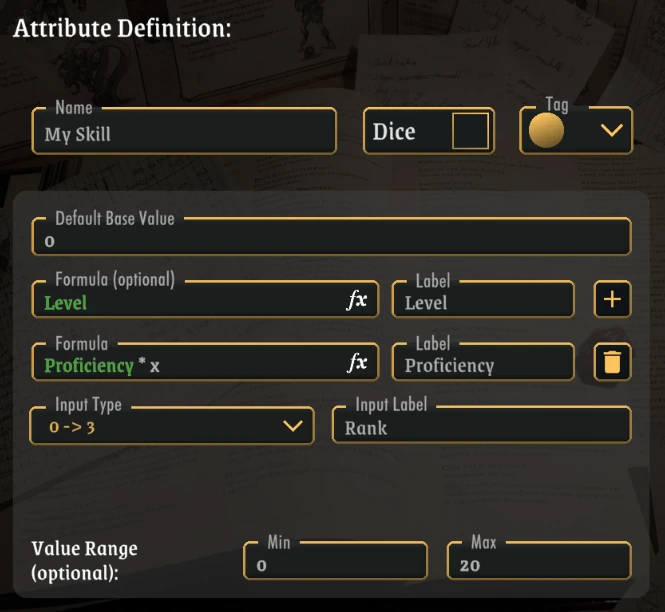 Attribute Definition